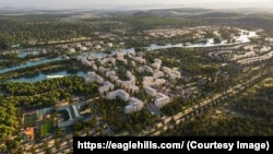 Так, по замыслу компании, должен выглядеть проект в Тбилиси после строительства