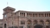 Armenia - The main government building in Yerevan, March 6, 2021.