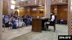 Աֆղանստան - «Թալիբան»-ի խոսնակի ասուլիսը Քաբուլում, սեպտեմբեր, 2021թ․