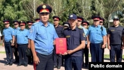 Мурат Боронов жана Сыймык Токтогул уулу. Ысык-Көл. 4-июль, 2025-жыл.