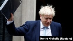 Մեծ Բրիտանիայի վարչապետ Բորիս Ջոնսոնը հեռանում է կառավարության նիստից, Լոնդոն, 3-ը հոկտեմբերի, 2019թ.